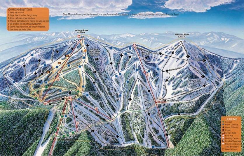 Silver Mountain Resort Kellogg Esterno foto